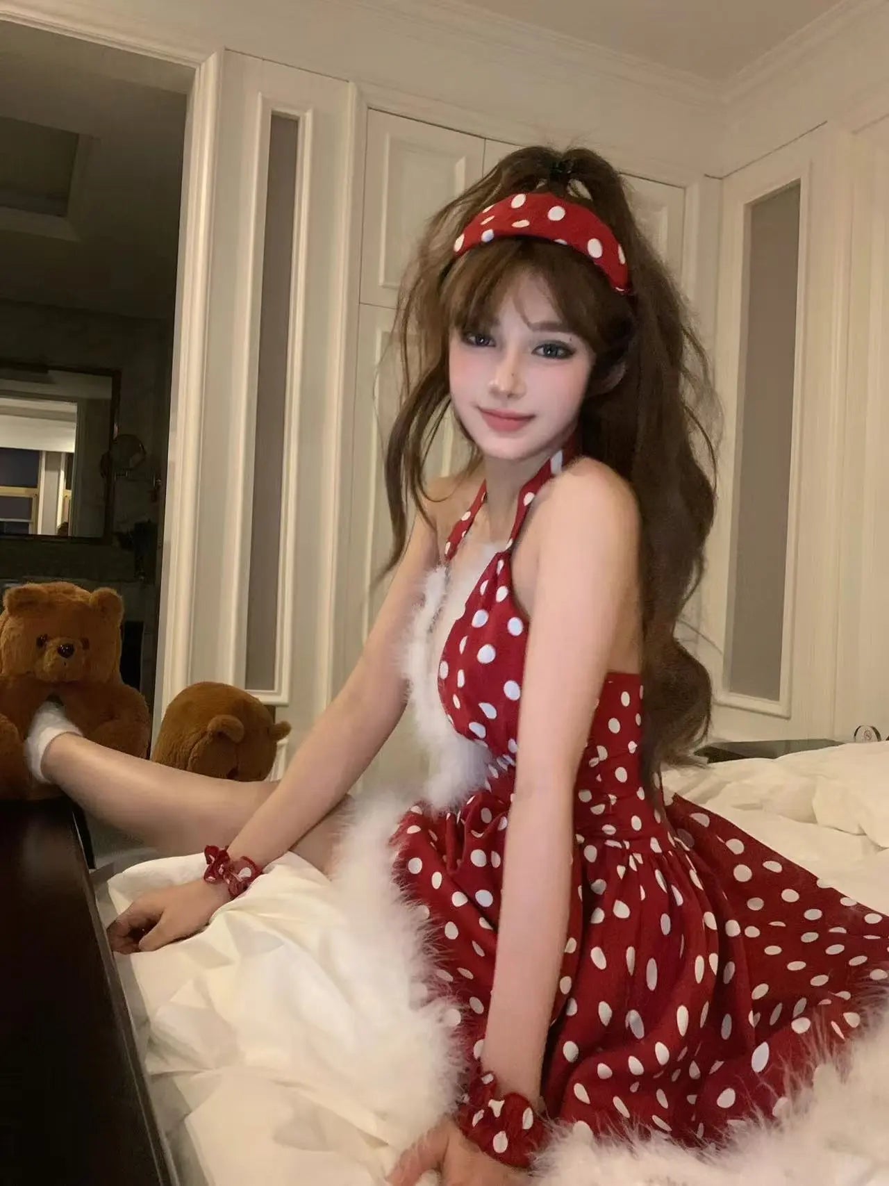 Merry Dots Xmas Ensemble - Velanocta