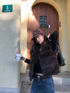 Two-Way Eco Faux Fur Vest