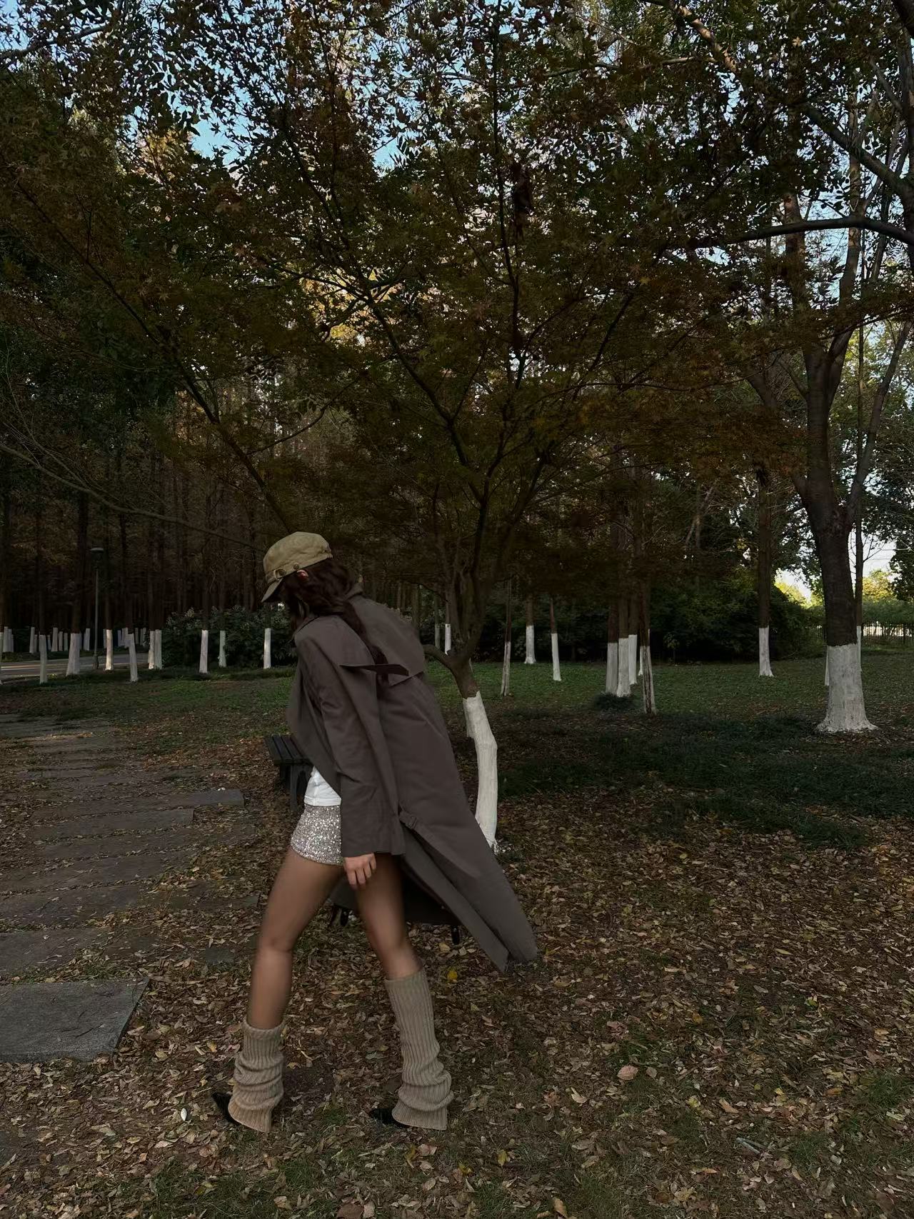 Autumn Walk Flow Coat