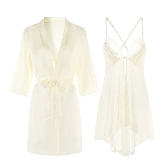 Luna Cream Sleep Set