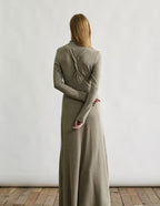 Double-Layer Effect Soft Knit Dress