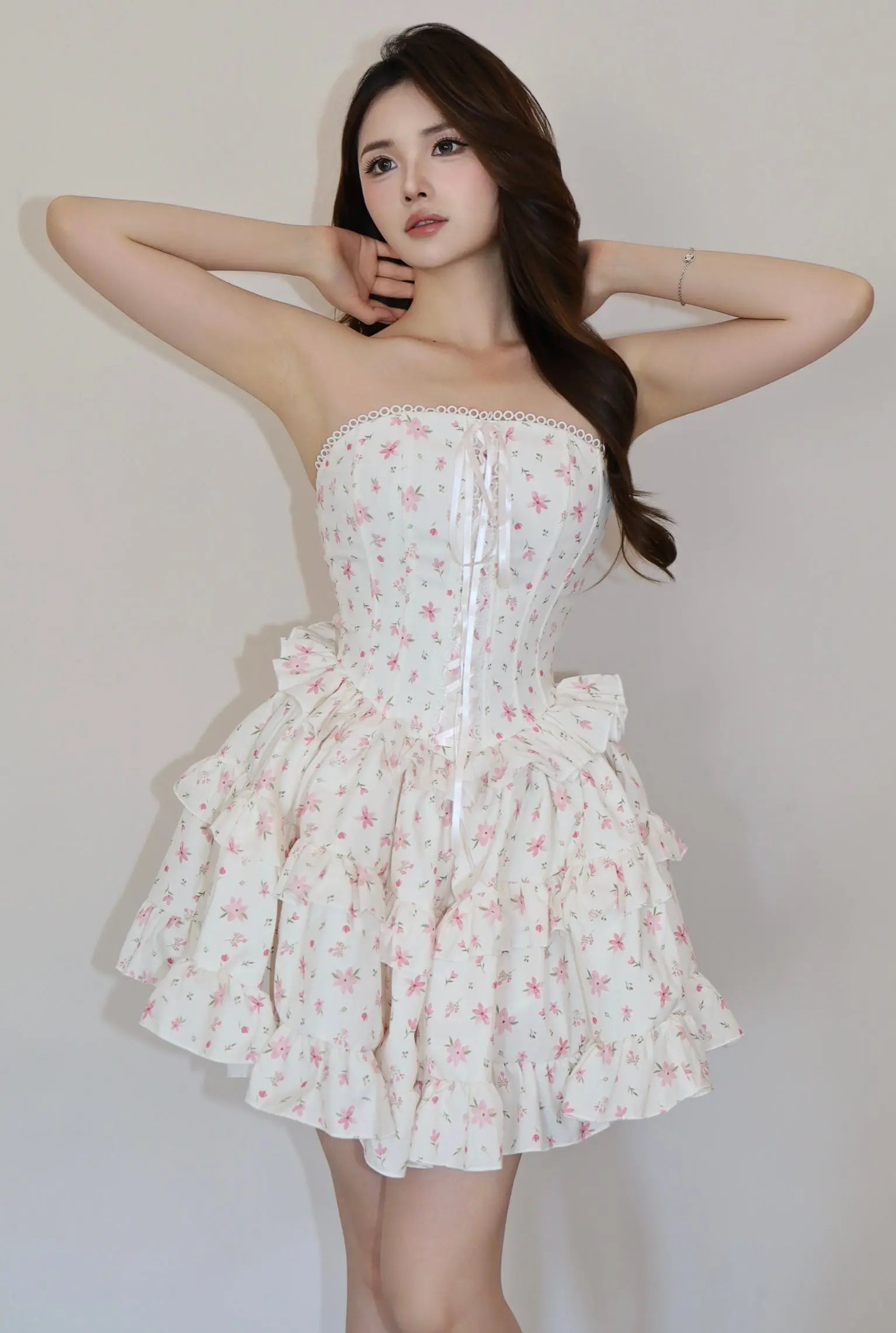 Blossom Belle Corset Dress - Velanocta