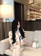 Short Faux Fur Stand-Collar Jacket