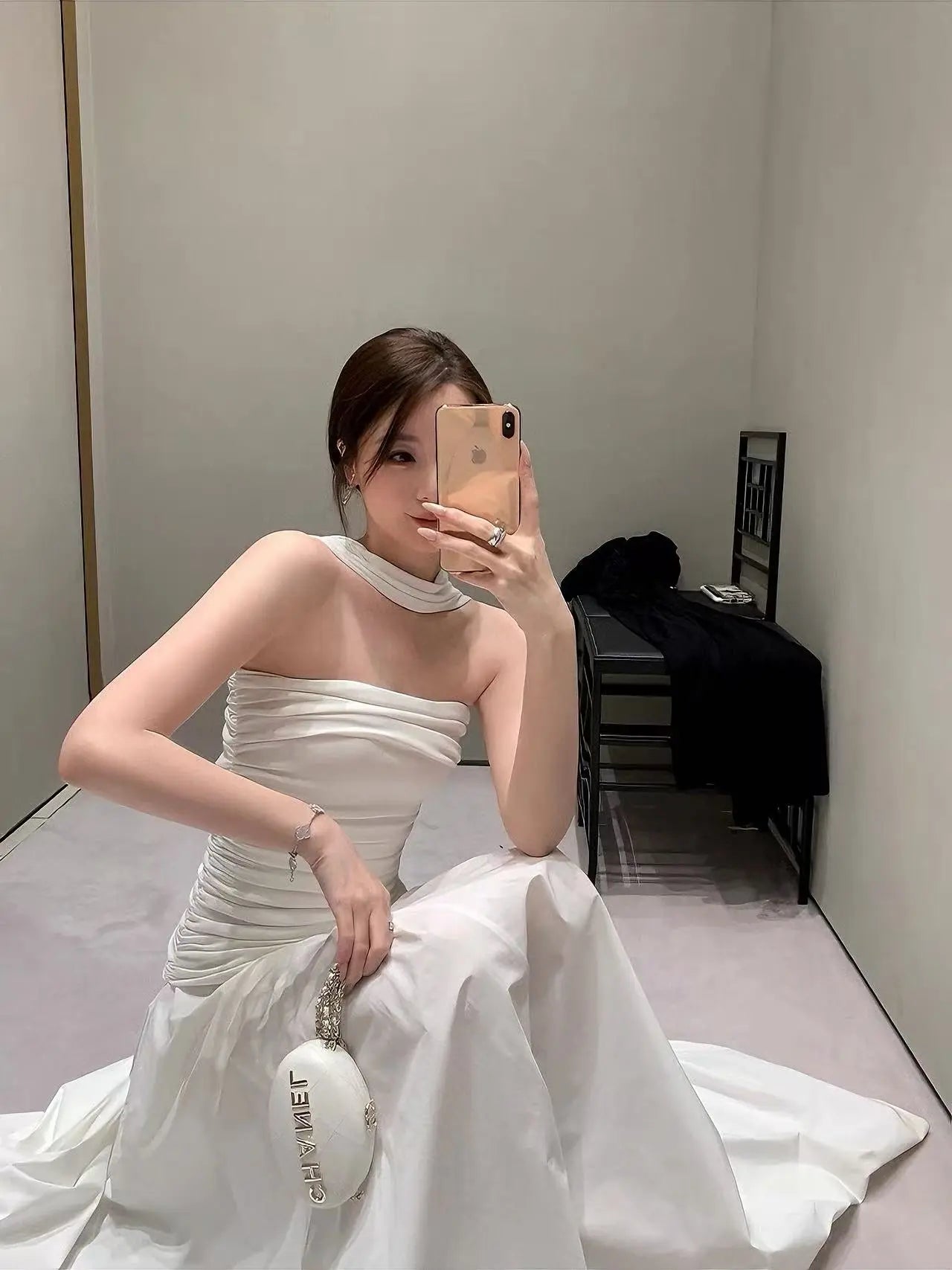 Serene Drape Gown - Velanocta