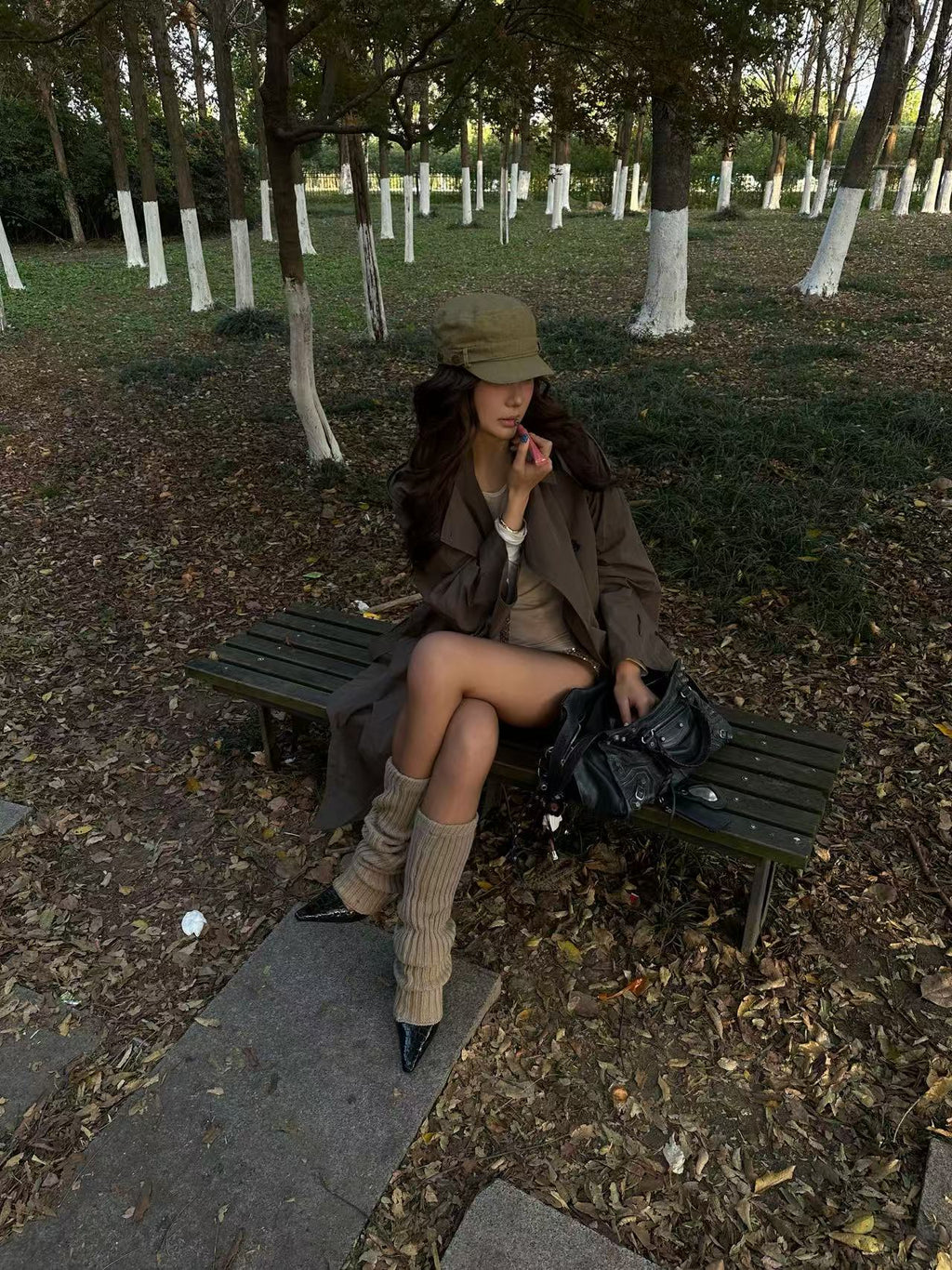 Autumn Walk Flow Coat