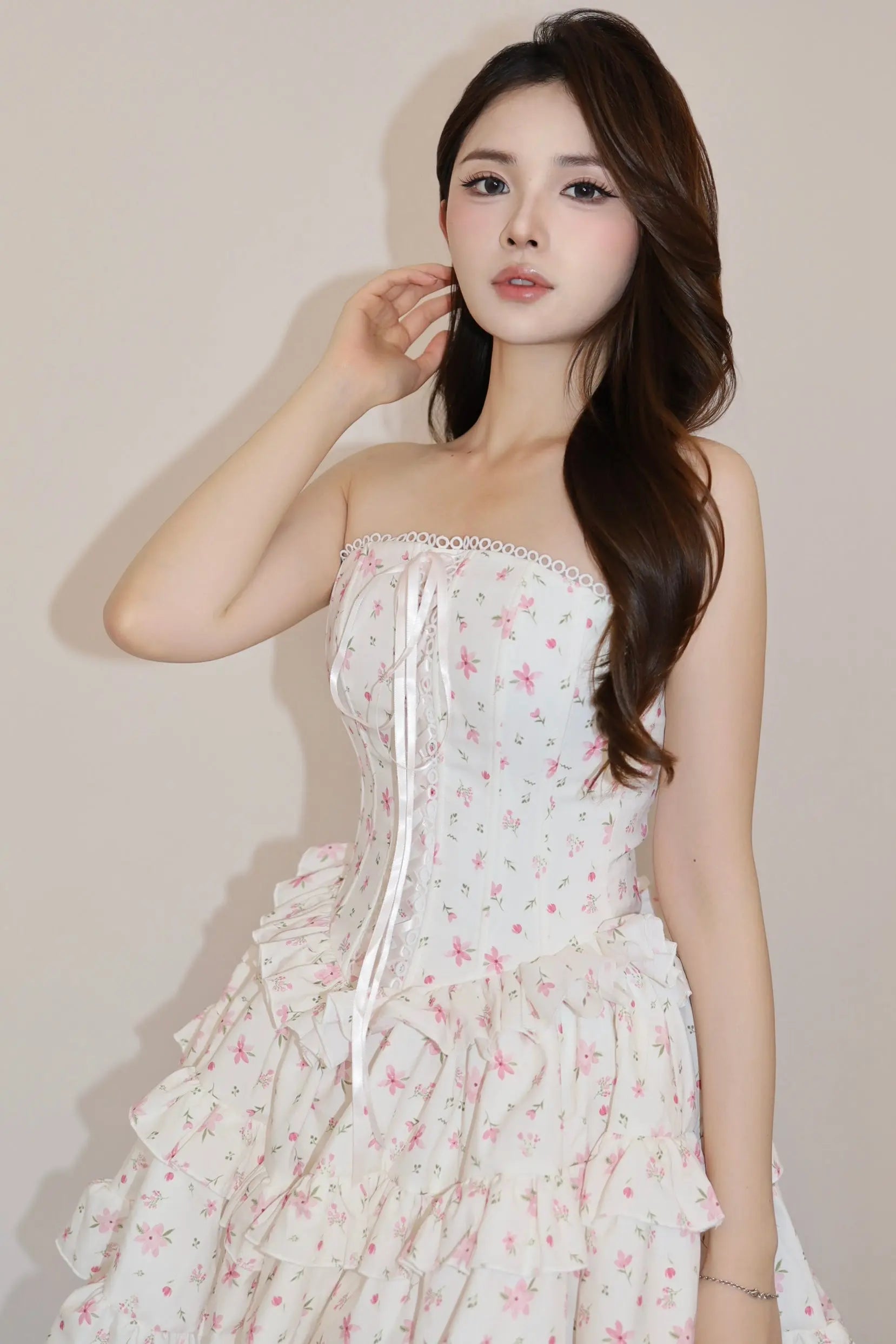 Blossom Belle Corset Dress - Velanocta
