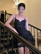 Papillon Lace Mini Dress