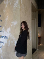 Cozy Fleece Inner Long Sleeve Top