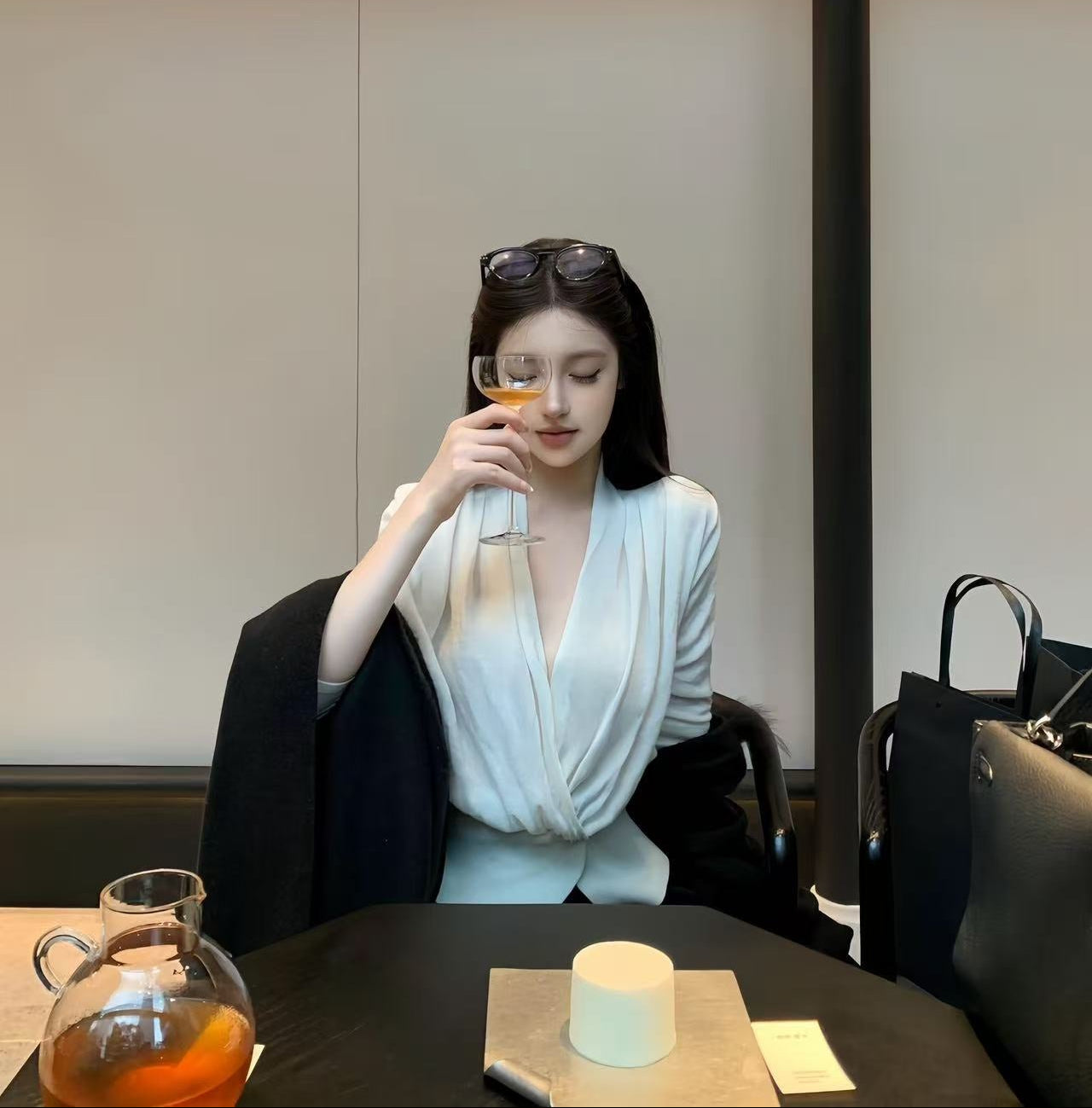 Soft Wrap Long-Sleeve Base Top