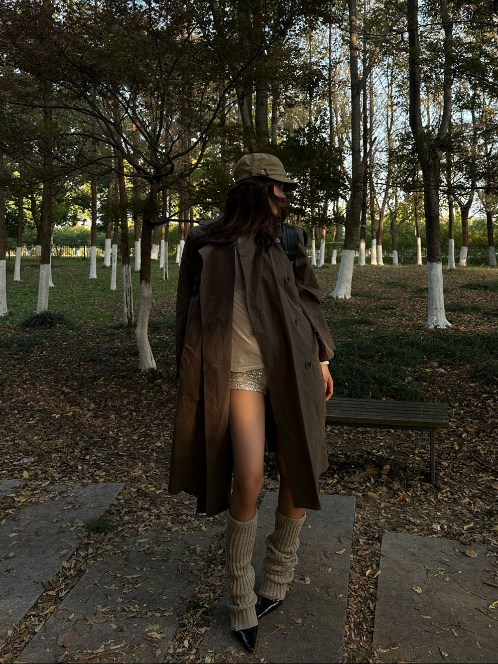 Autumn Walk Flow Coat