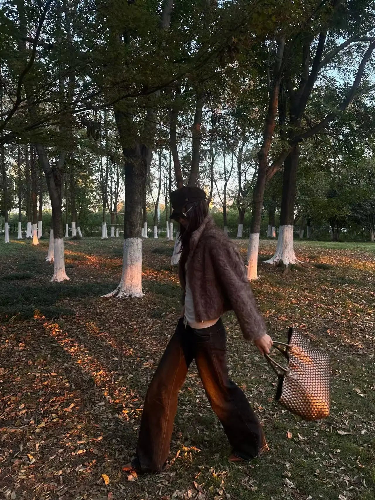 Velvet-Feel Faux Rabbit Fur Jacket - Velanocta