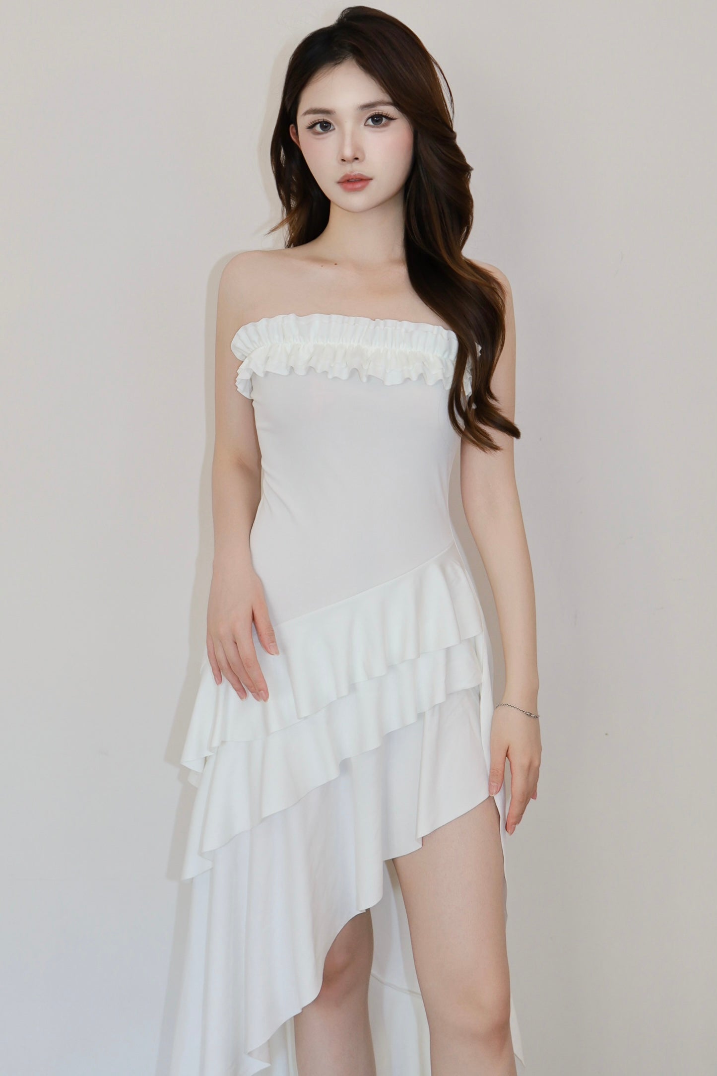 Moonlit Cascade Dress