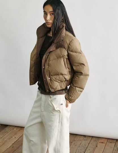 Reversible Short Puffer Jacket