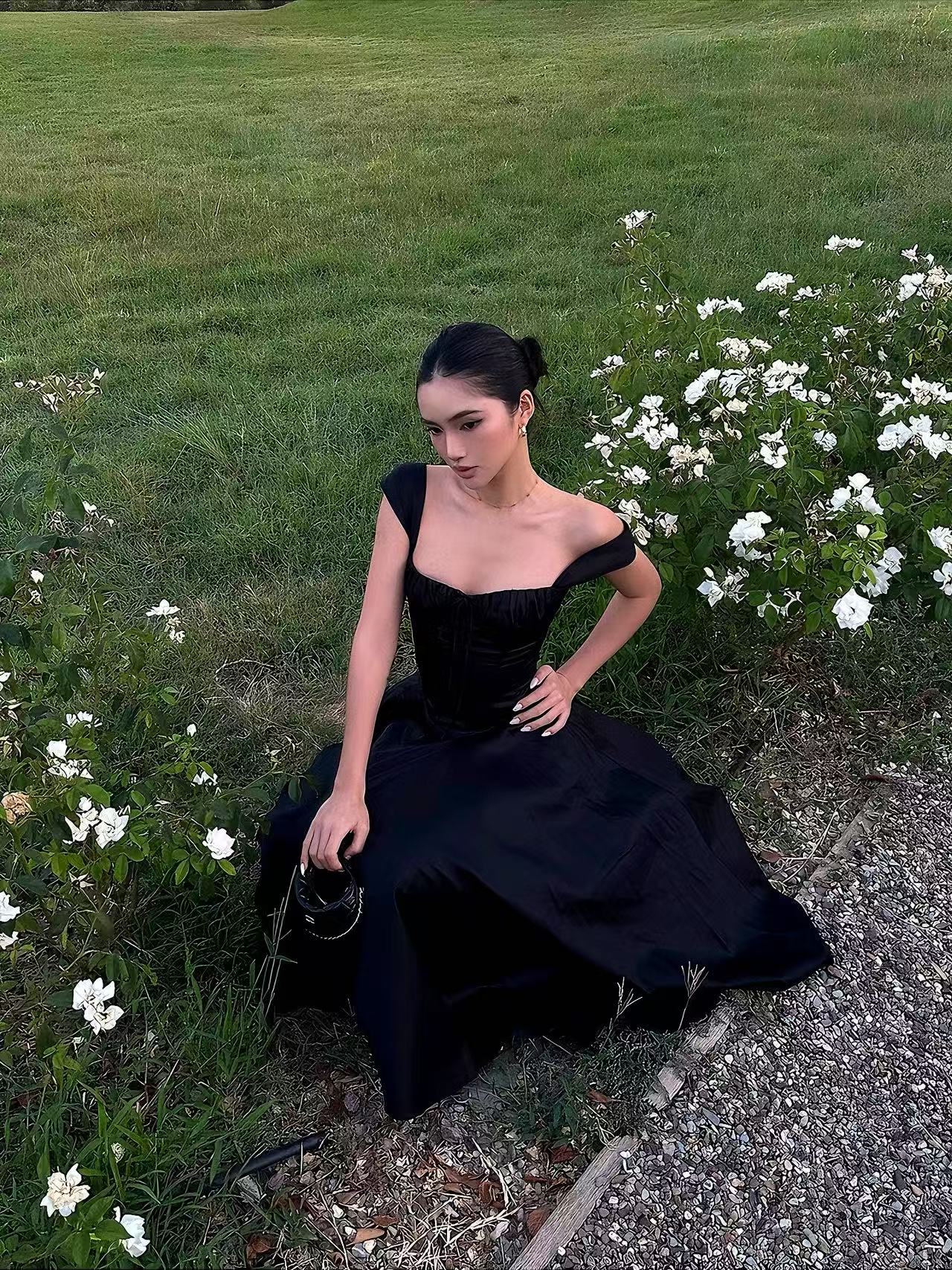 Midnight Garden Corset Dress