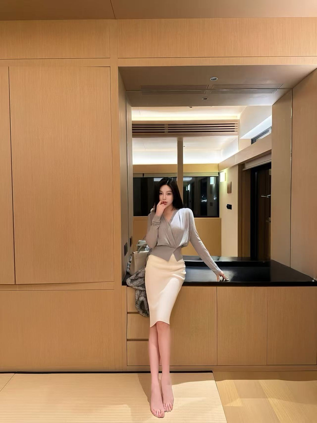 Soft Wrap Long-Sleeve Base Top