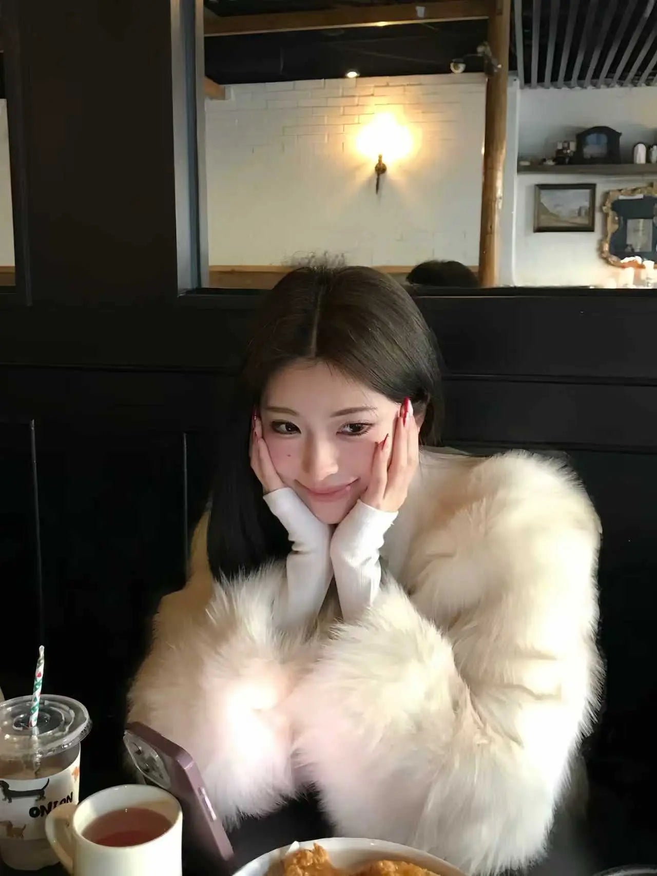 Fox Fur Coat Short Luxury Style - Velanocta