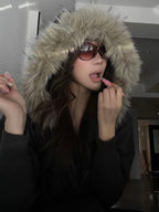 Urban Fur Trim Hoodie