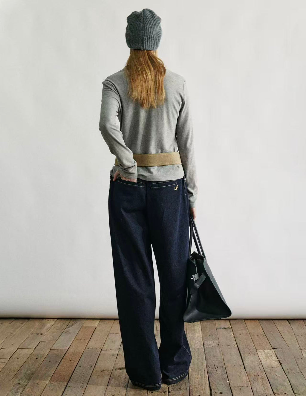 Soft Drape Cowl-Neck Fleece Top