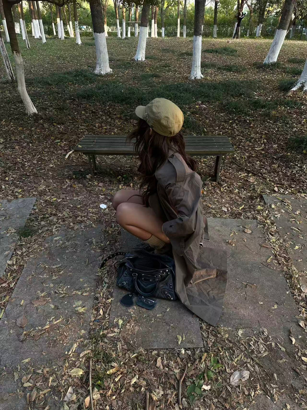 Autumn Walk Flow Coat