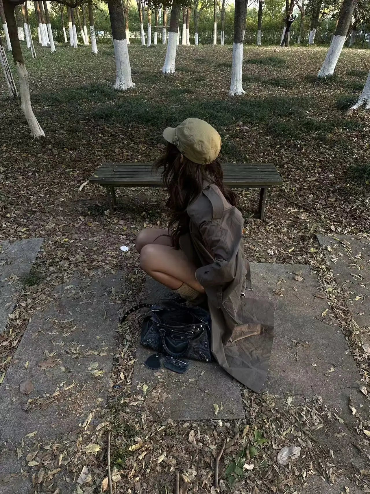 Autumn Walk Flow Coat - Velanocta