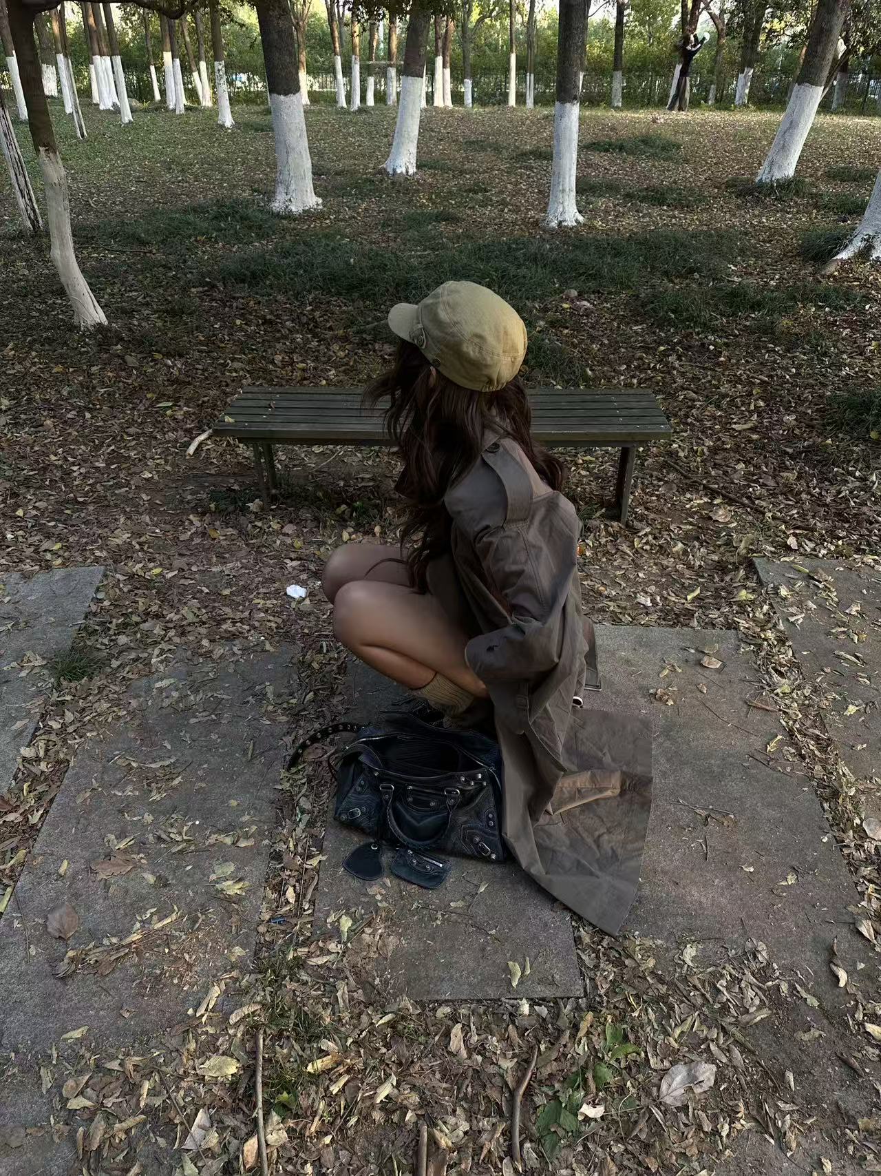 Autumn Walk Flow Coat