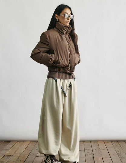 Reversible Short Puffer Jacket