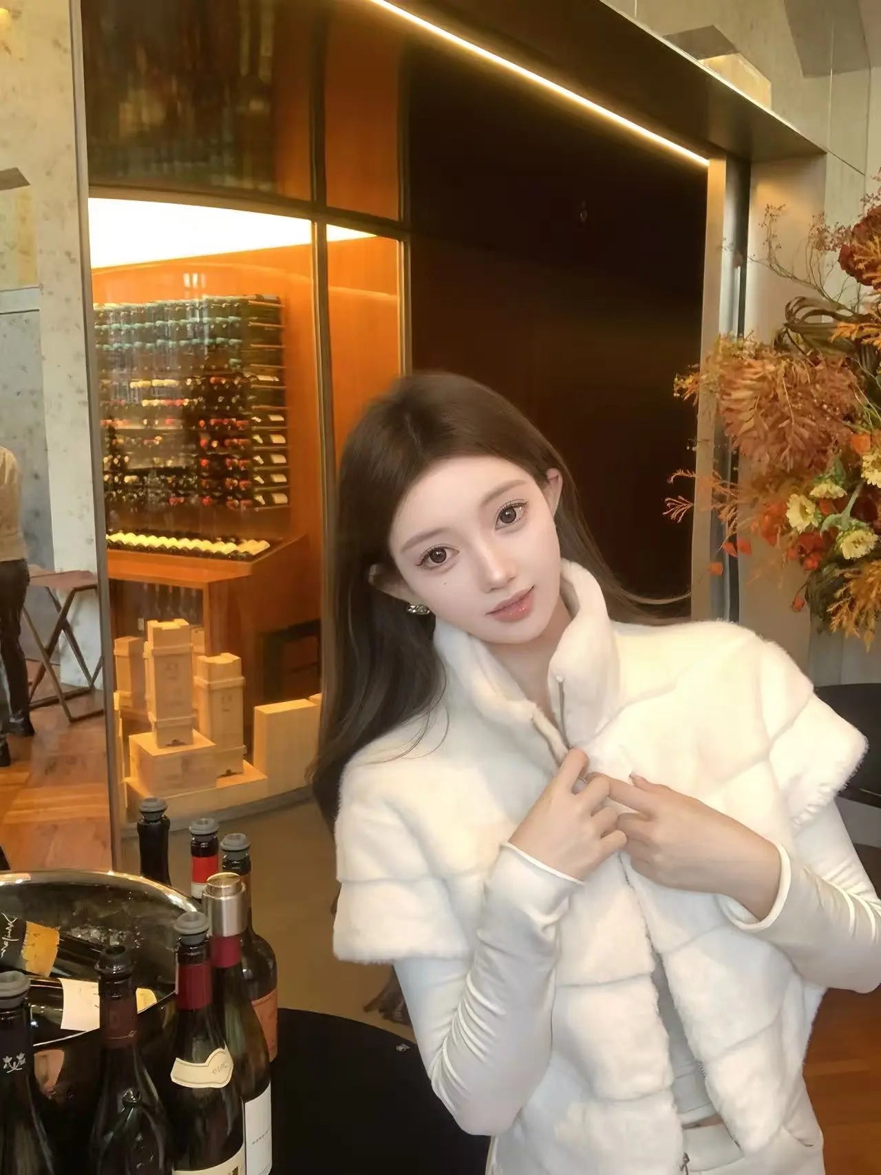 Luxury Eco Faux Fur Vest - Velanocta