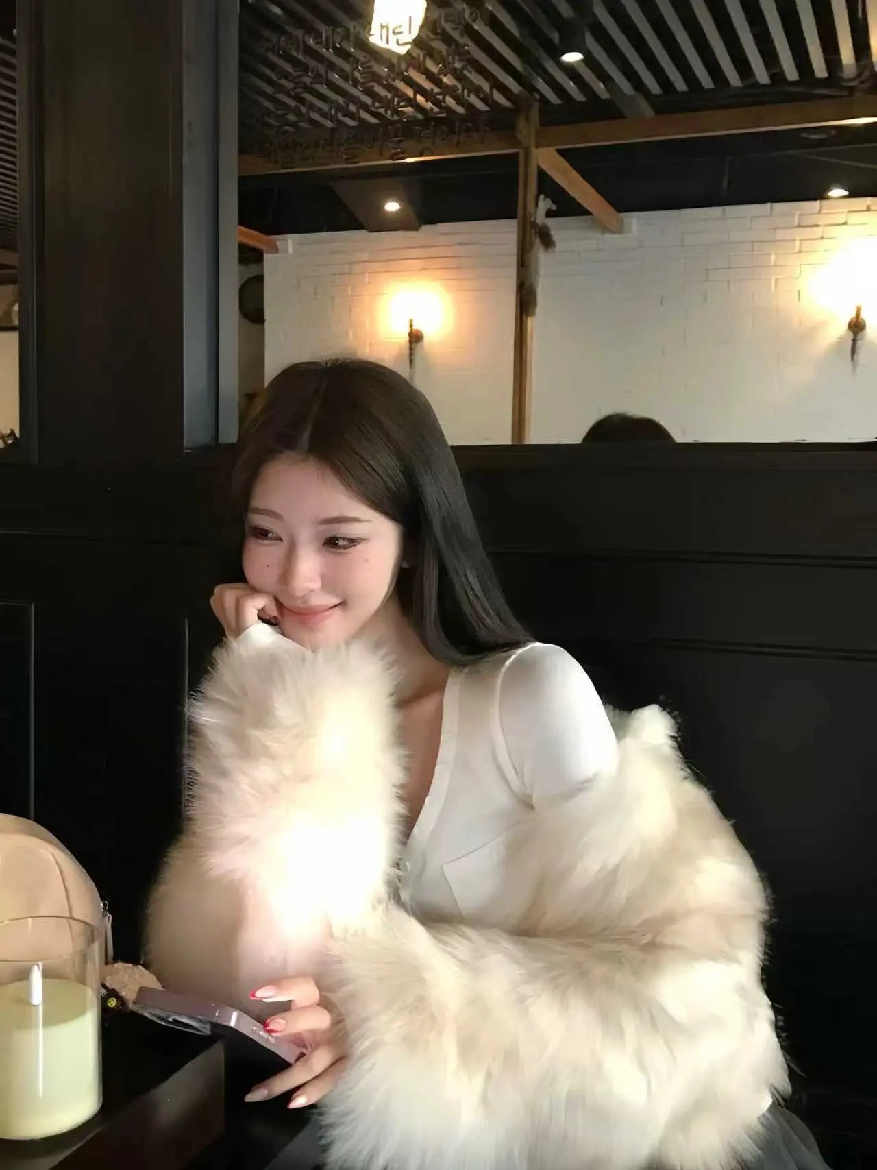 Fox Fur Coat Short Luxury Style - Velanocta