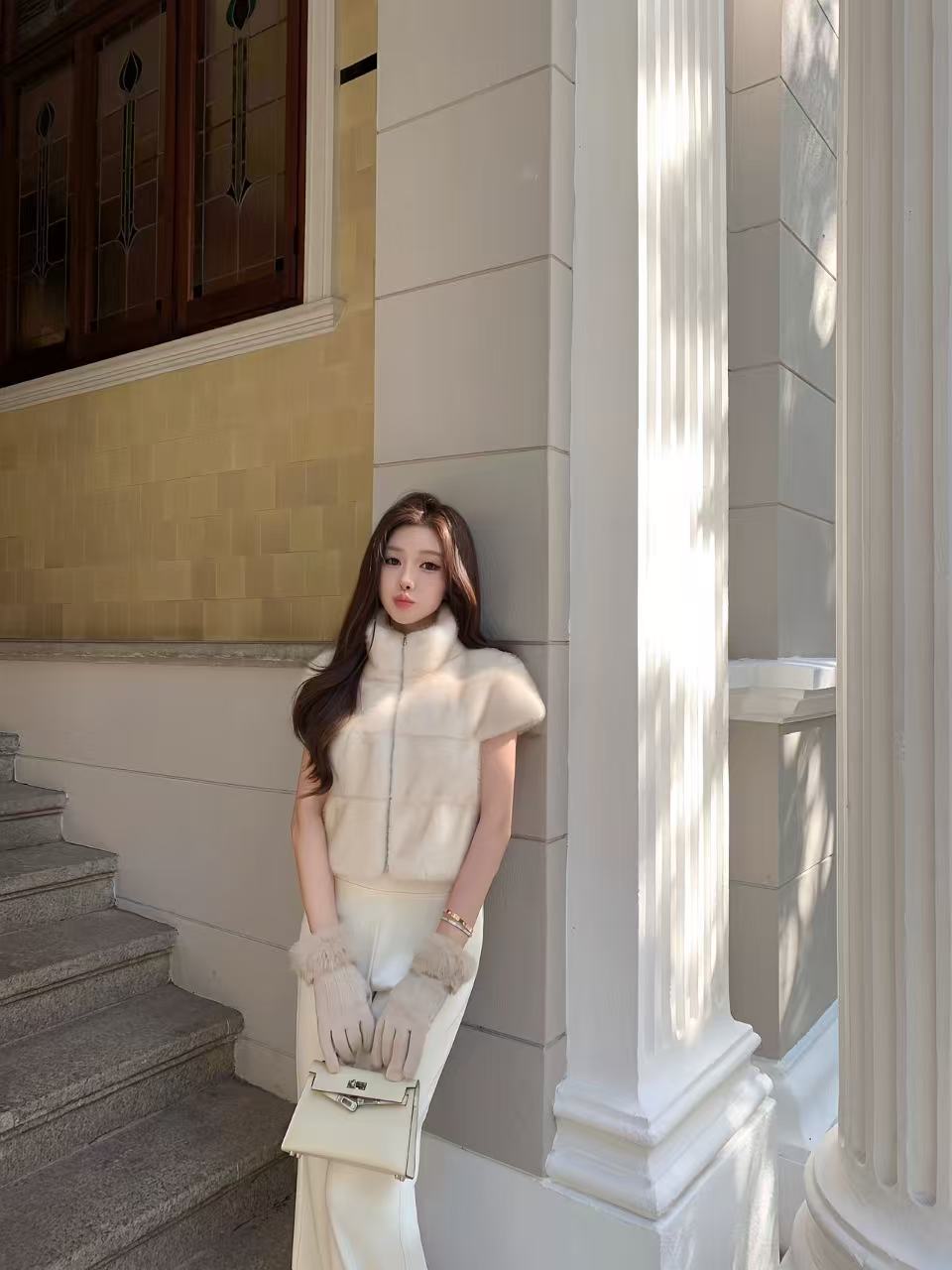 Luxury Eco Faux Fur Vest